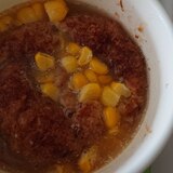 たこ焼きで簡単コーンスープ